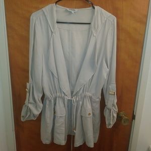 Light weight drawstring jacket
